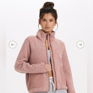 Pink Vuori Sherpa Jacket